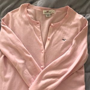 Pink vineyard vines cardigan
